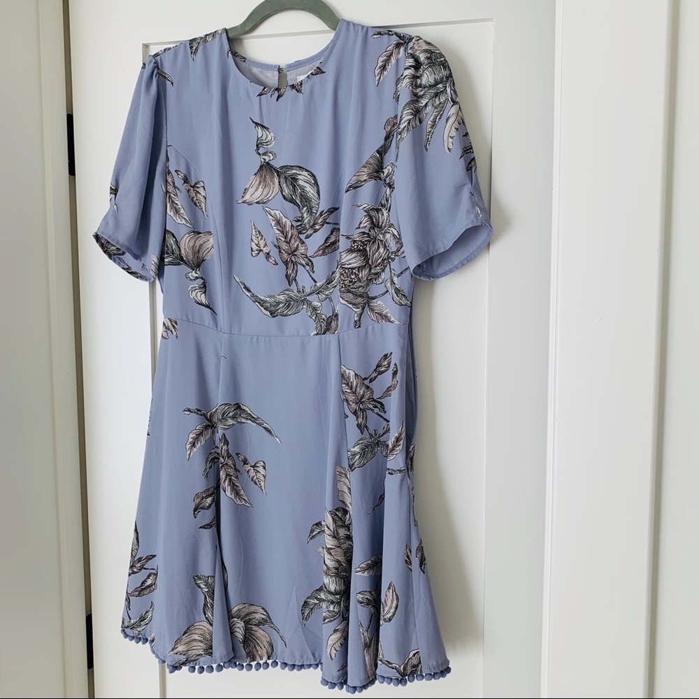 Tularosa Iris Dress in Chambray